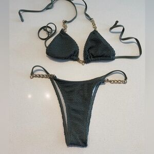 SHEIN Chain Bikini Set